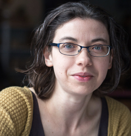 Portrait image of author Molly Beth Griffin.