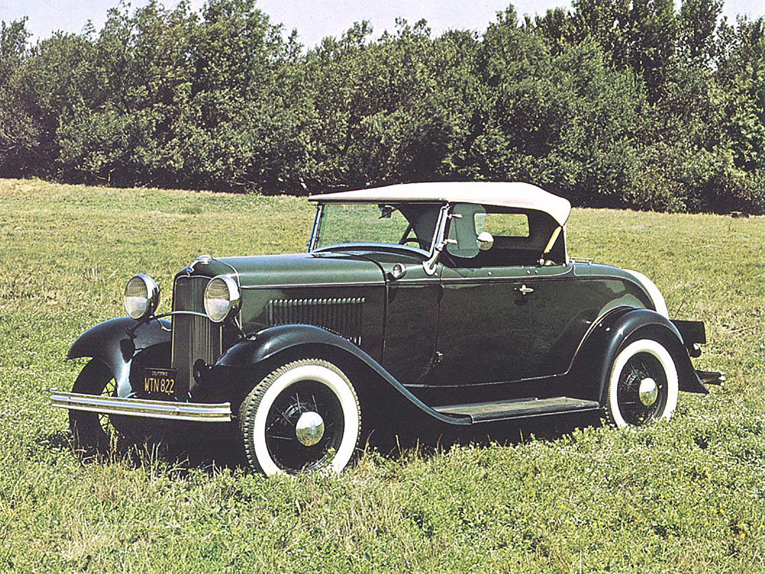 A 1932 Model B Ford. Photo courtesy of WheelsAge.org