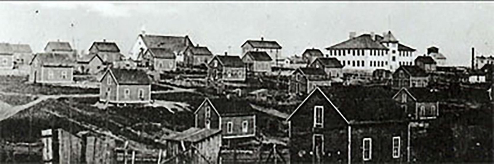 Buxton, Iowa, as it was at the turn of the 19th and 20th Centuries. Public-domain image from [Blackpast.org.](http://blackpast.org) 